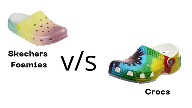 foamies vs crocs