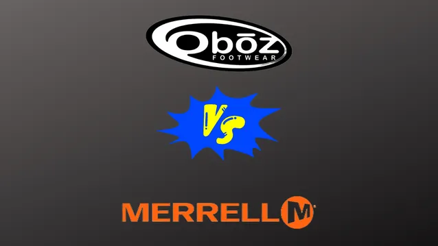 oboz vs merrel