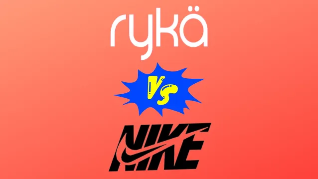 NIKE vs ryka
