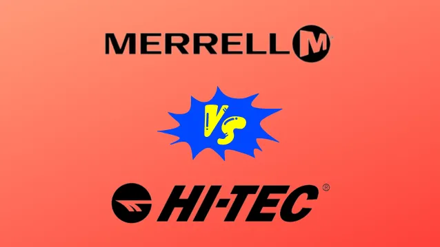 Hi-Tec VS Merrell Hiking Boots