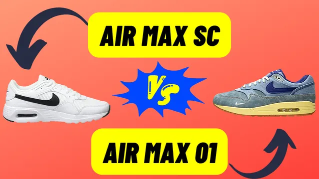 Nike Air Max SC VS Air Max 1