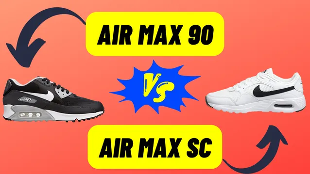Nike Air Max sc VS AIR MAX 90